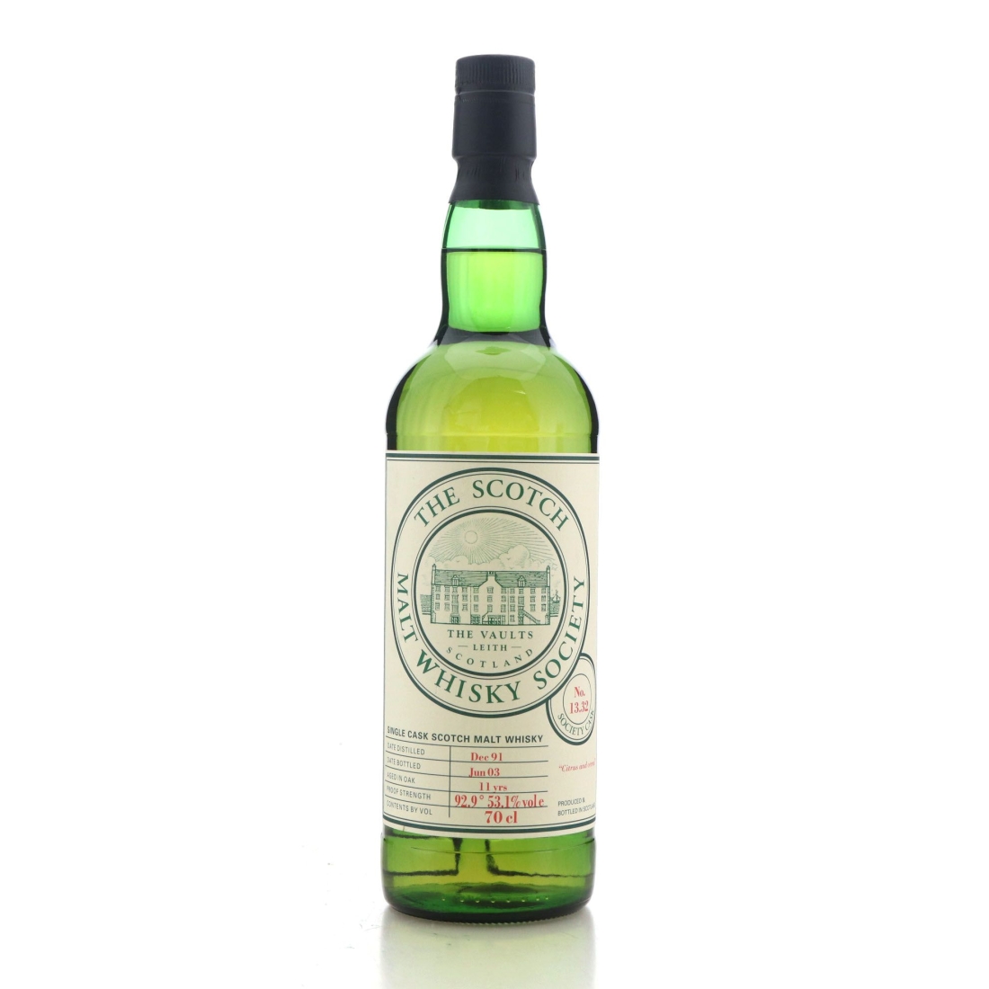 Image for Dalmore 1991 SMWS 11 Year Old 13.32 - Citrus and cereal