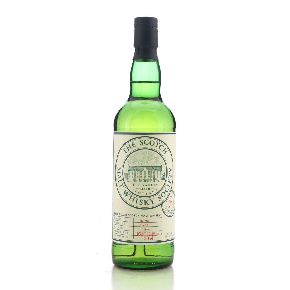 Image for Auchentoshan 1992 SMWS 10 Year Old 5.13