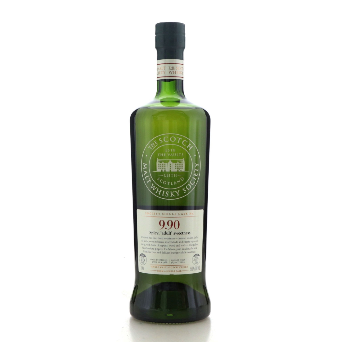 Image for Glen Grant 1988 SMWS 26 Year Old 9.90 75cl / US Import