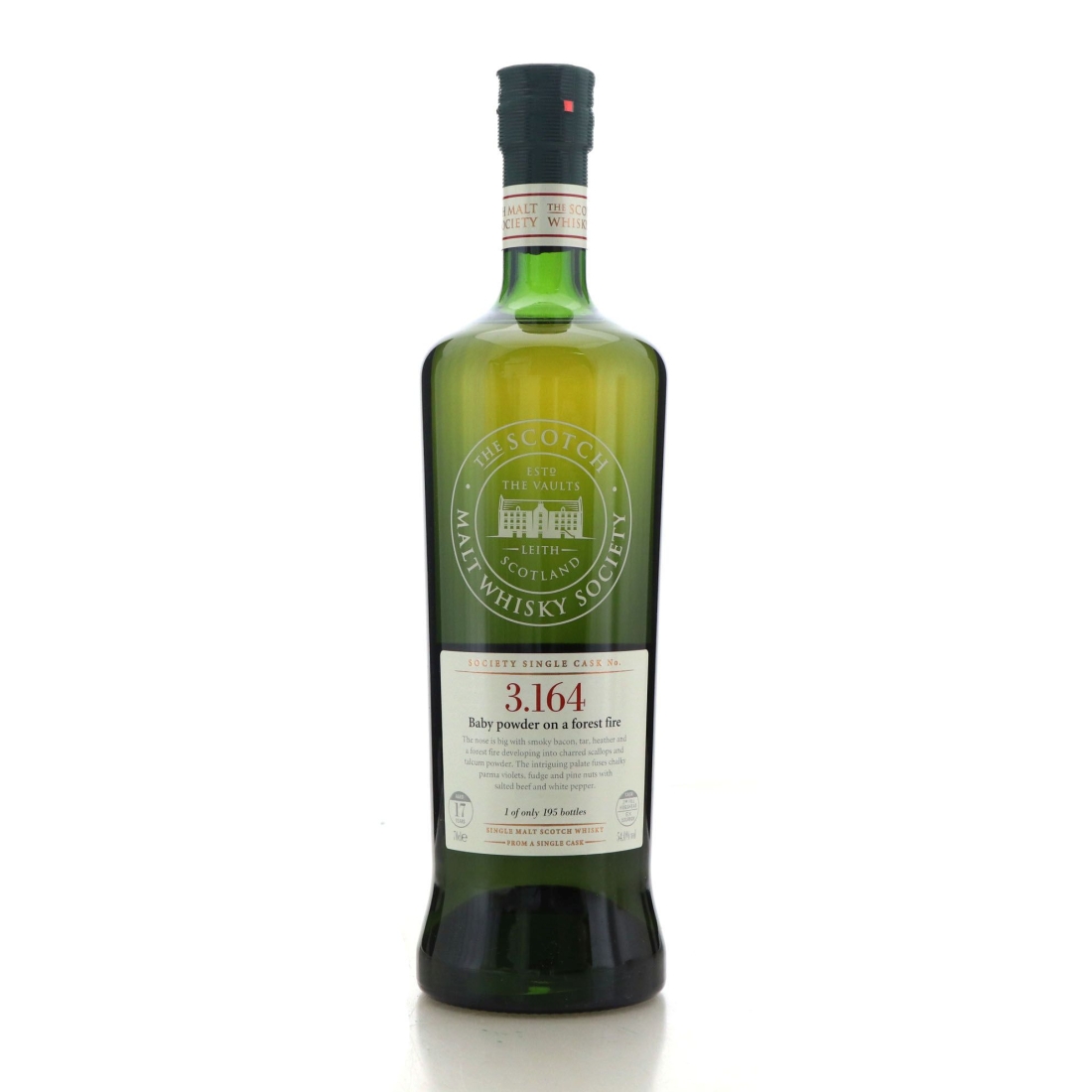 Image for Bowmore 17 Year Old SMWS 3.164 - Baby powder on a forest fire