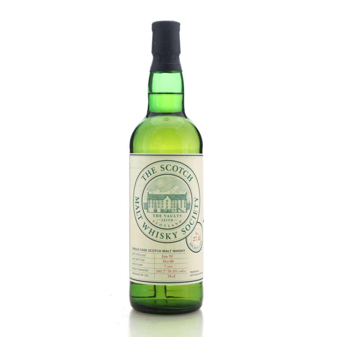 Image for Springbank 1993 SMWS 7 Year Old 27.45
