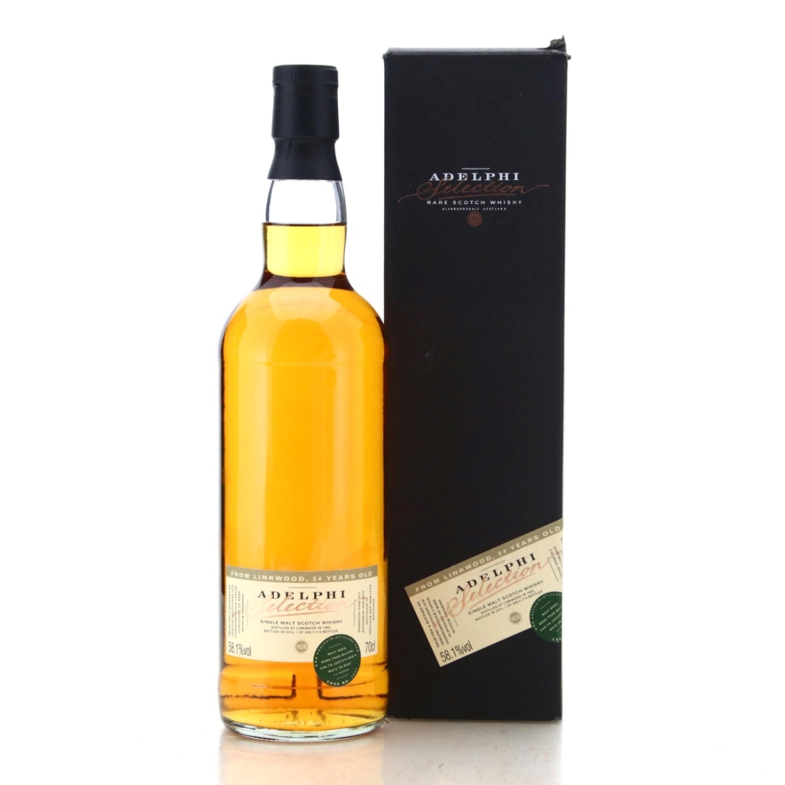 Image for Linkwood 2008 Adelphi Selection 24 Year Old