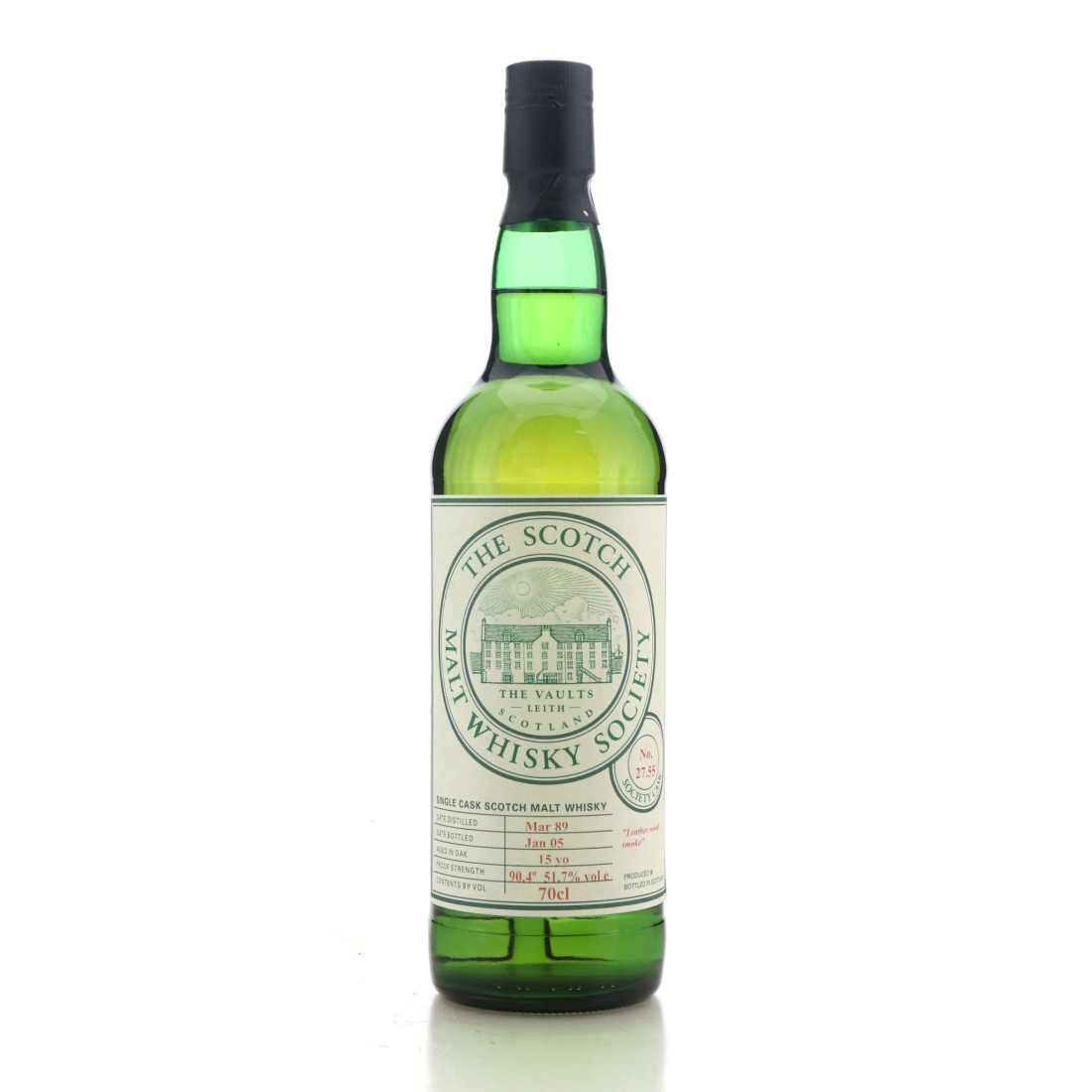 Image for Springbank 1989 SMWS 15 Year Old 27.55 - Leather wood smoke