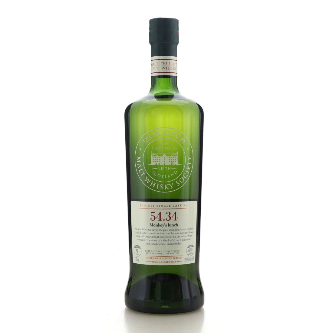 Image for Aberlour 2005 SMWS 9 Year Old 54.34 - Monkey's lunch