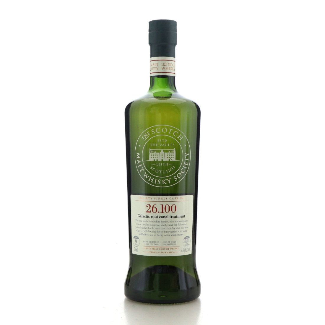 Image for Clynelish 2004 SMWS 9 Year Old 26.100 - Galactic root canal treatment