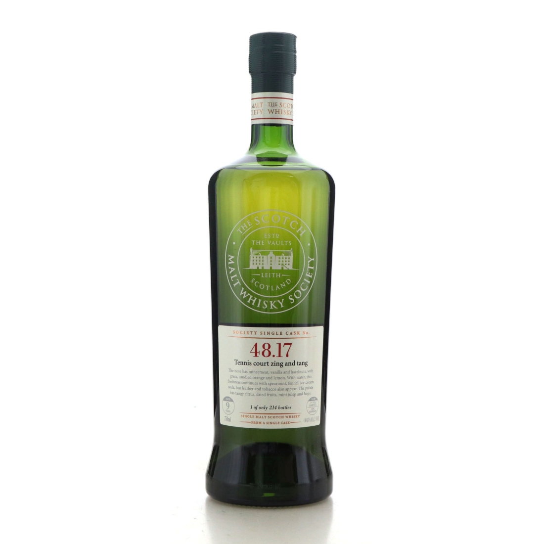 Image for Balmenach SMWS 9 Year Old 48.17 - Tennis court zing and tang