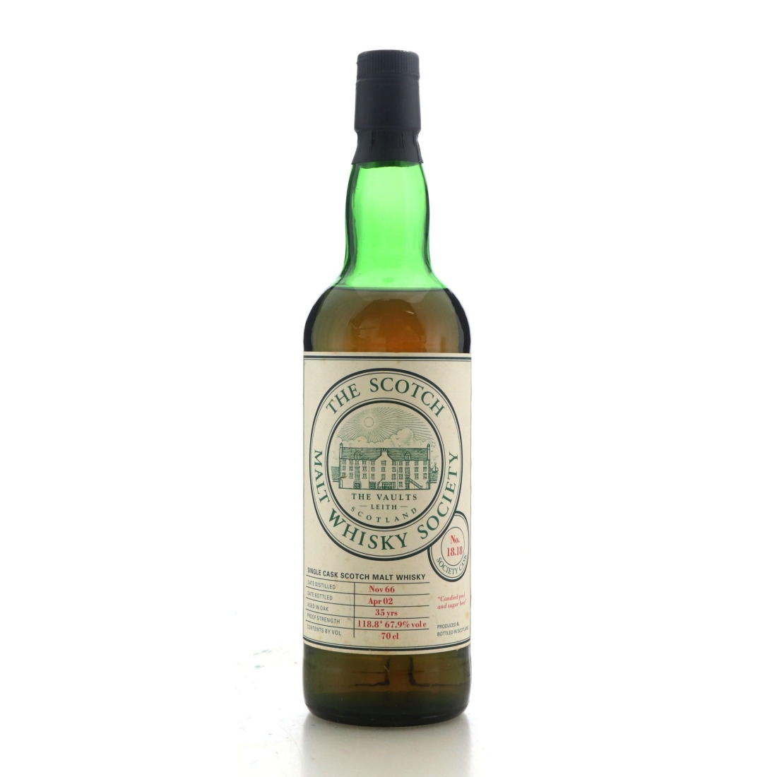Image for Inchgower 1966 SMWS 35 Year Old 18.18 -  Candied peel and sugar beet