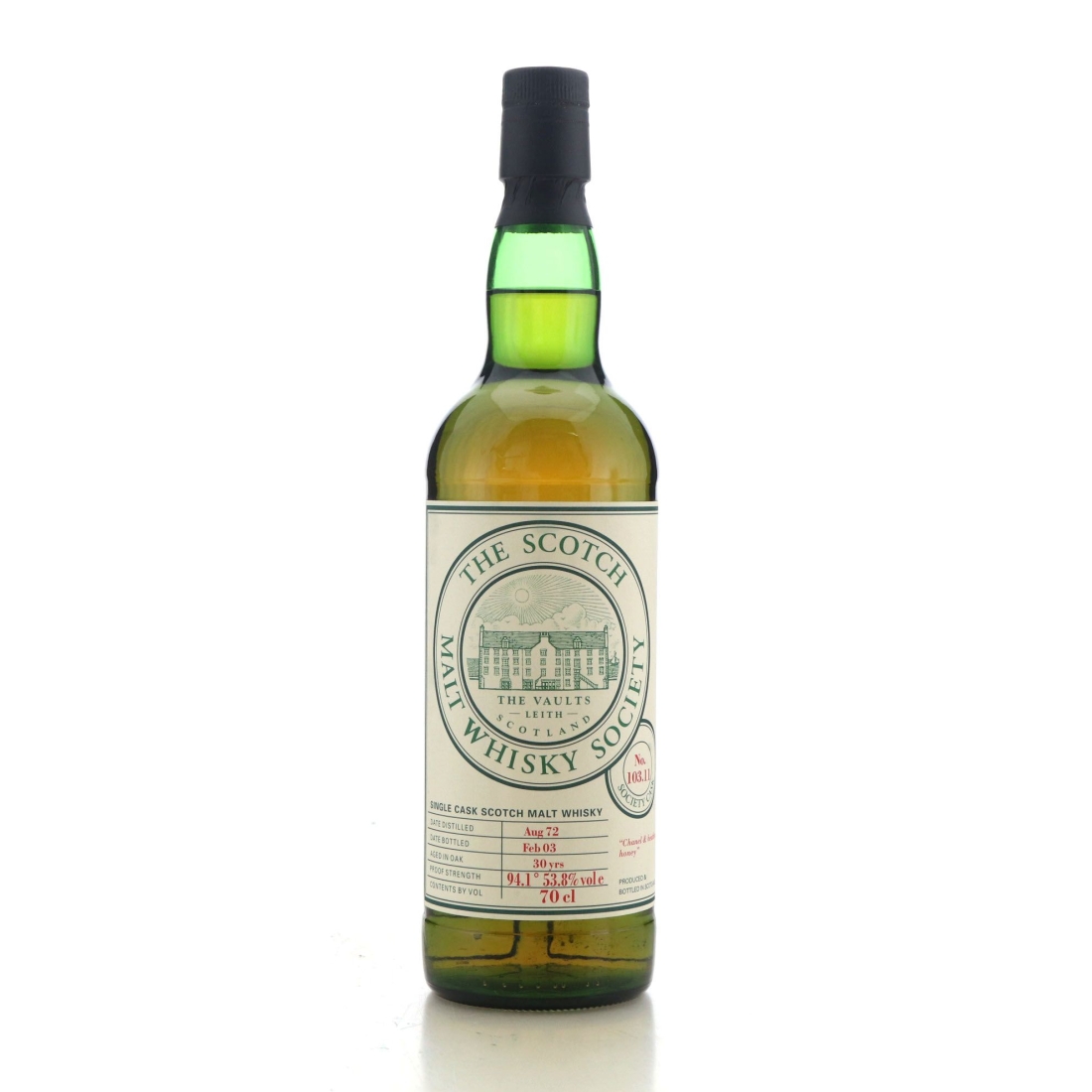Image for Royal Lochnagar 1972 SMWS 30 Year Old 103.11 - Chanel & heather honey