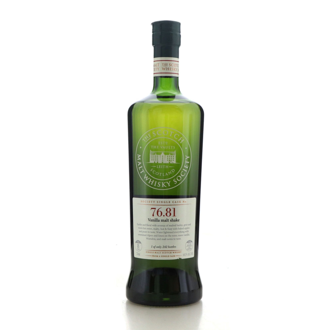 Image for Mortlach SMWS 8 Year Old 76.81 - Vanilla malt shake