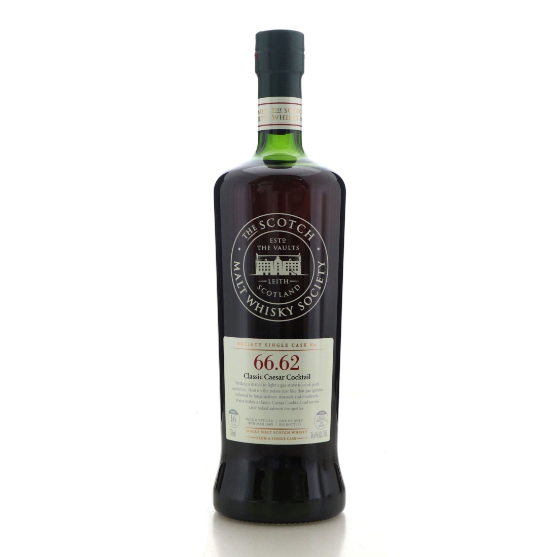 Image for Ardmore 1998 SMWS 16 Year Old 66.62 - Classic Caesar Cocktail