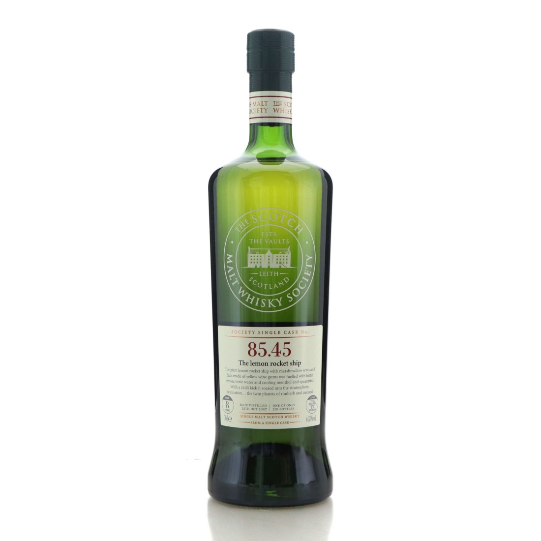 Image for Glen Elgin 2007 SMWS 8 Year Old 85.45 - The lemon rocket ship