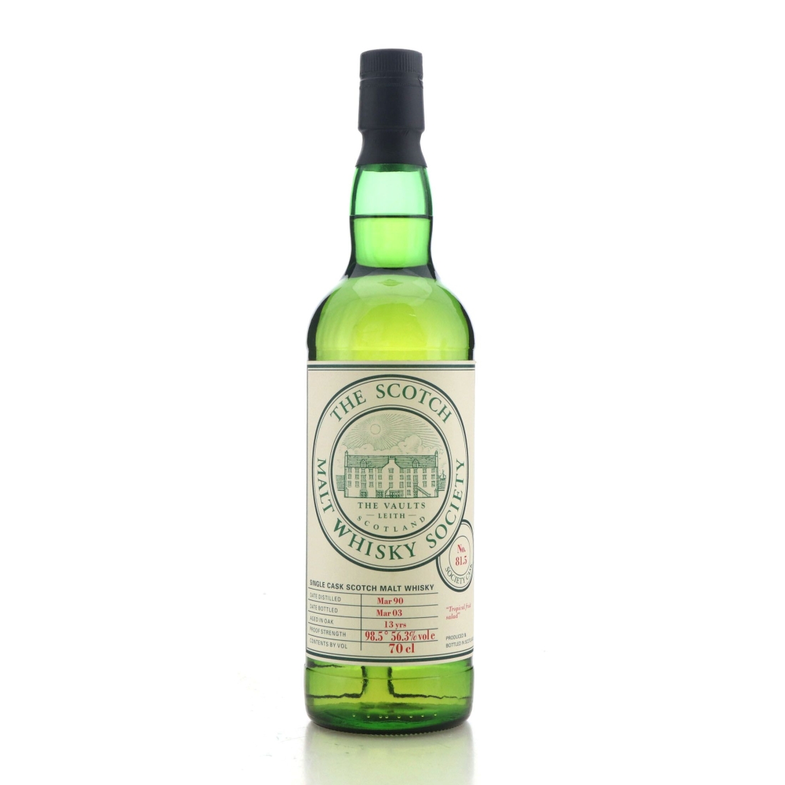 Image for Glen Keith 1990 SMWS 13 Year Old 81.5 - Tropical fruit salad