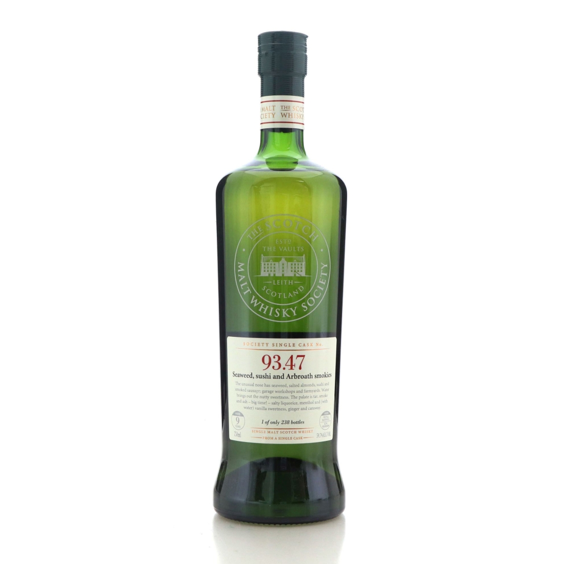 Image for Glen Scotia SMWS 9 Year Old 93.47 - Seaweed, sushi and Arbroath smokies