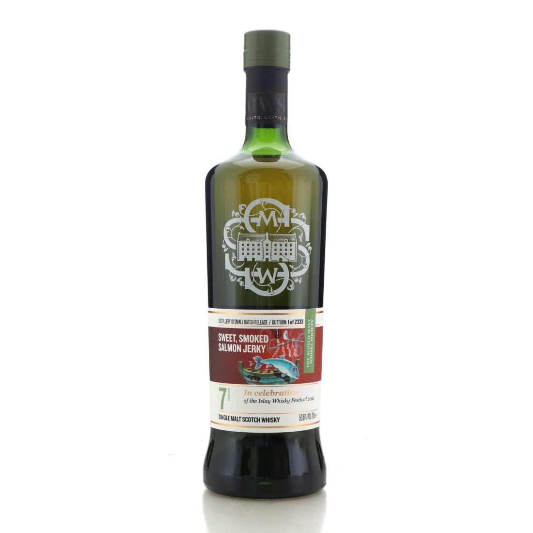 Image for Bunnahabhain 2013 SMWS 7 Year Old 10 Small Batch Release / Islay Whisky Festival 2021