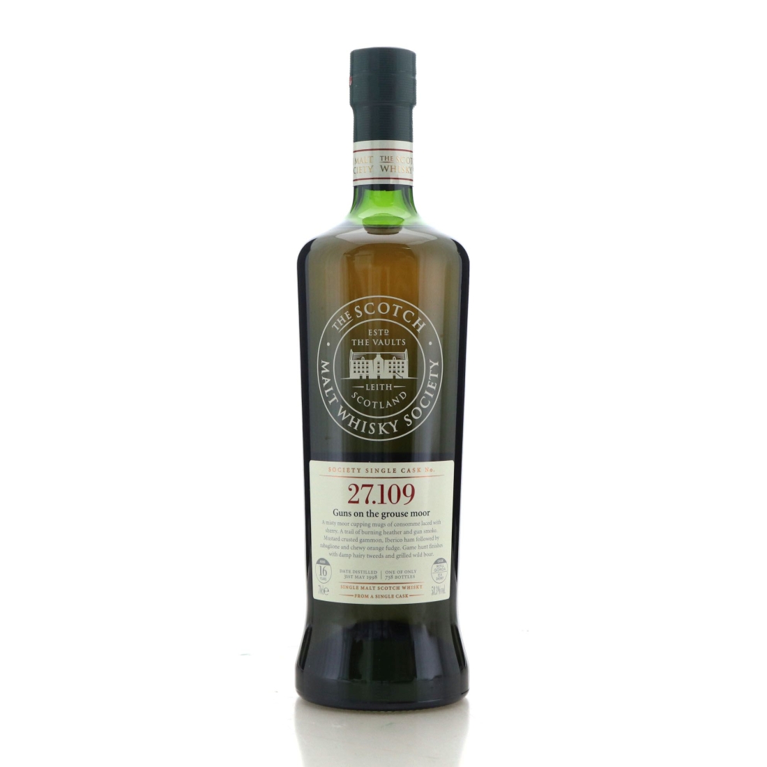 Image for Springbank 1998 SMWS 16 Year Old 27.109 - Guns of the grouse moor