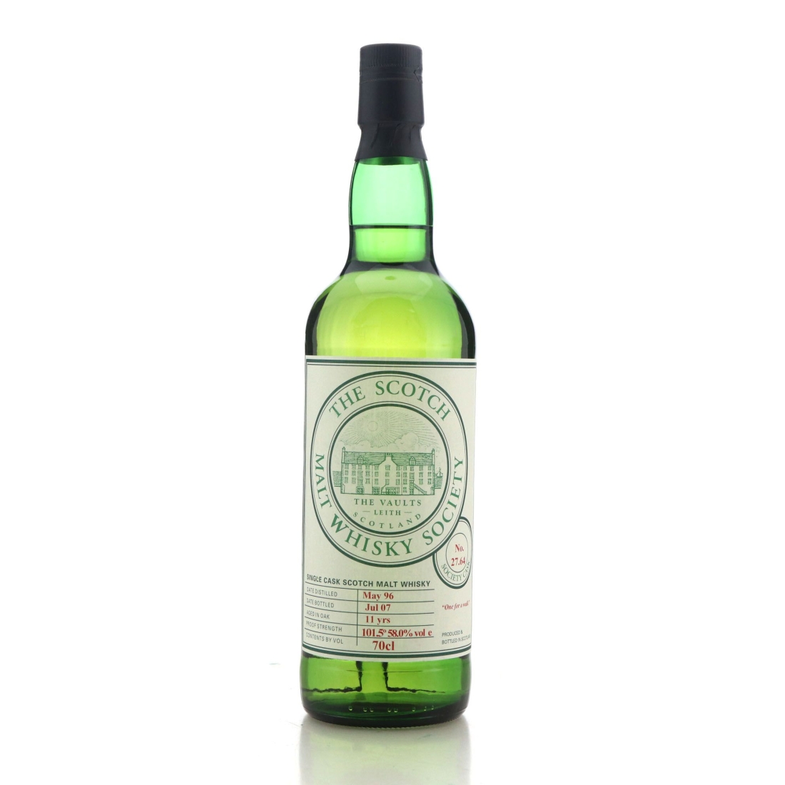 Image for Springbank 1996 SMWS 11 Year Old 27.64 - One for a walk