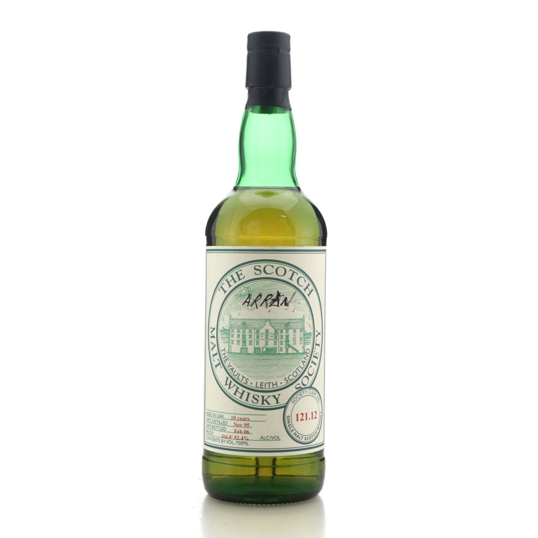 Image for Arran 1995 SMWS 10 Year Old 121.12 75cl / US Import