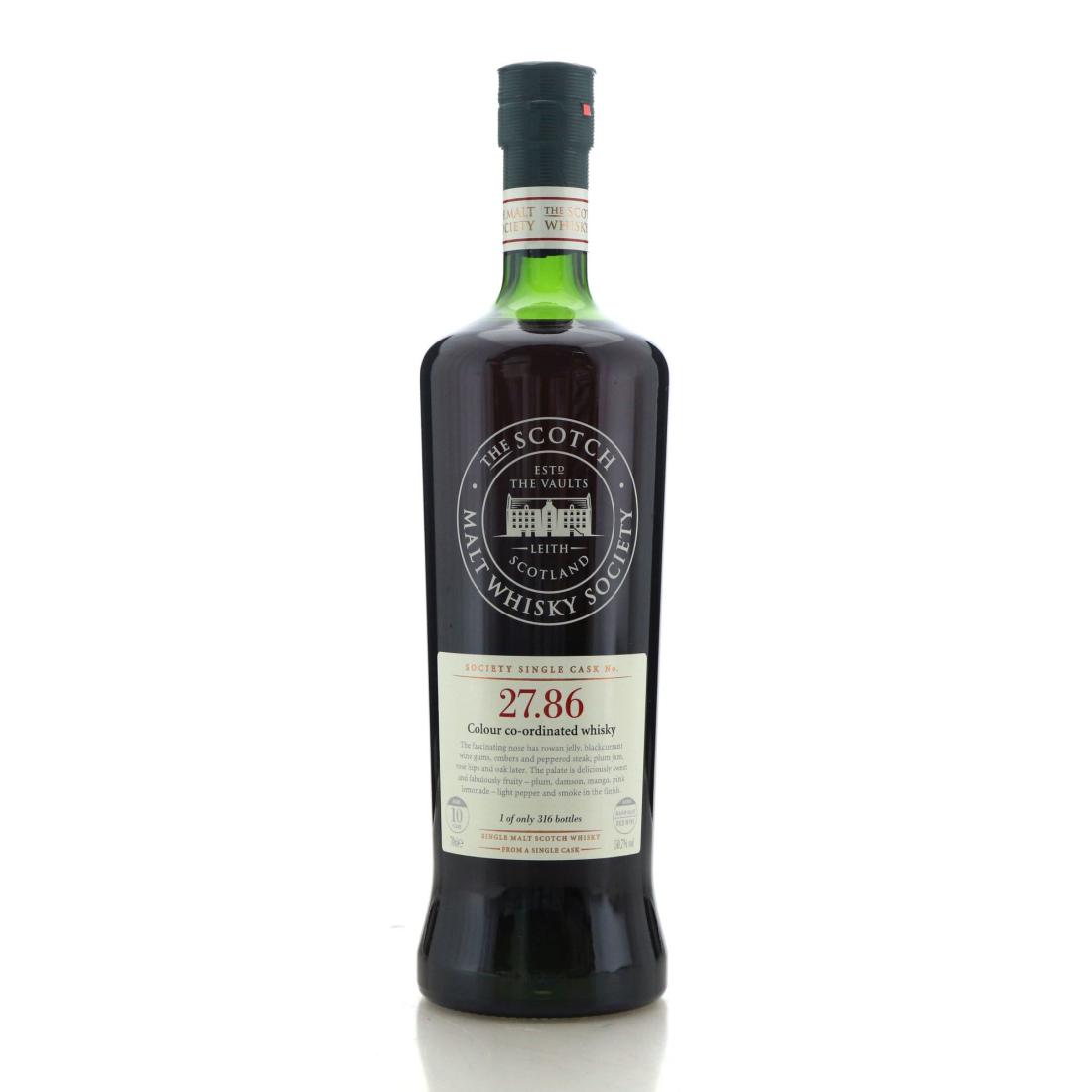 Springbank Smws 10 2786 Colour Coordinated Whisky