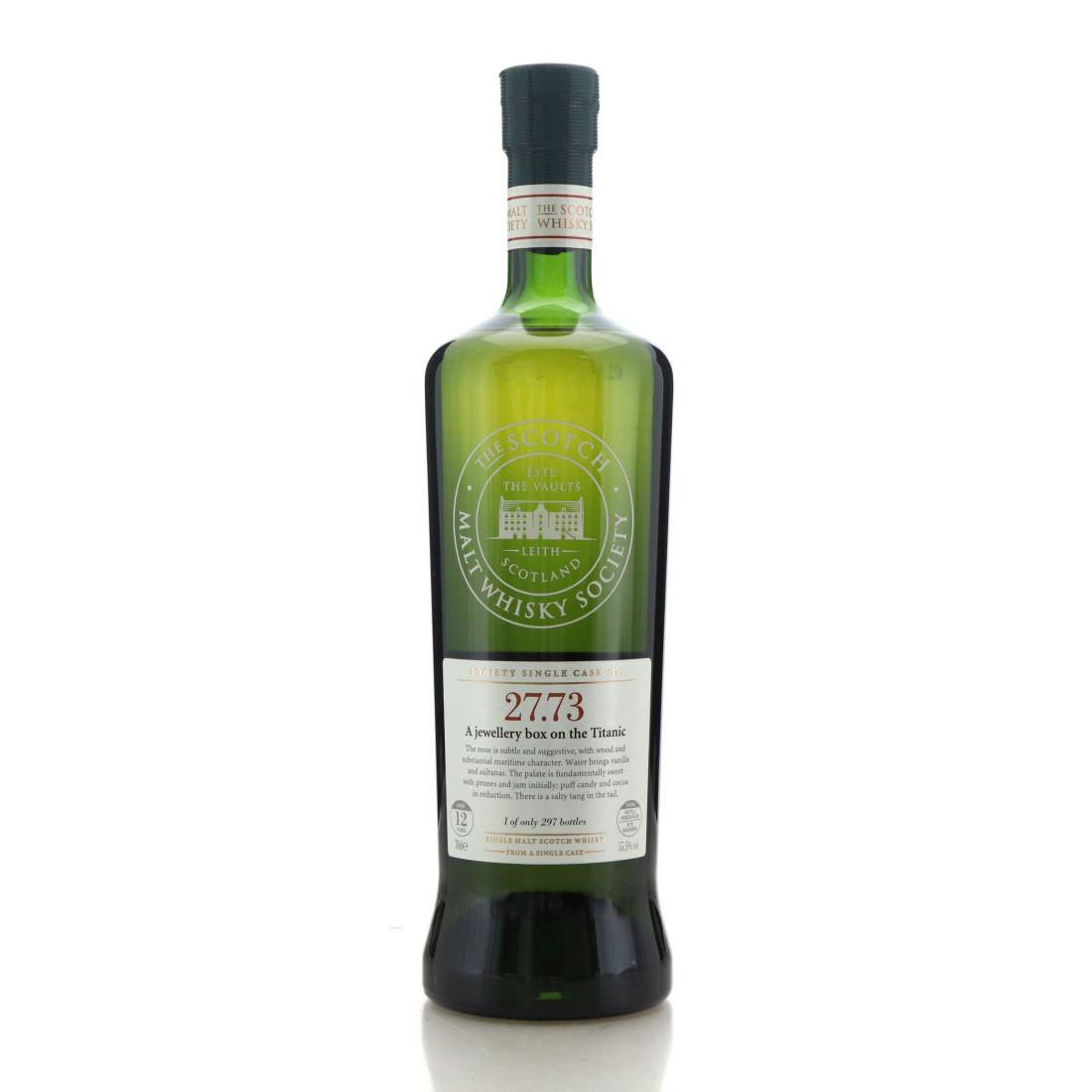 Springbank 12 Year Old SMWS 2773 A jewellery box on the Titanic