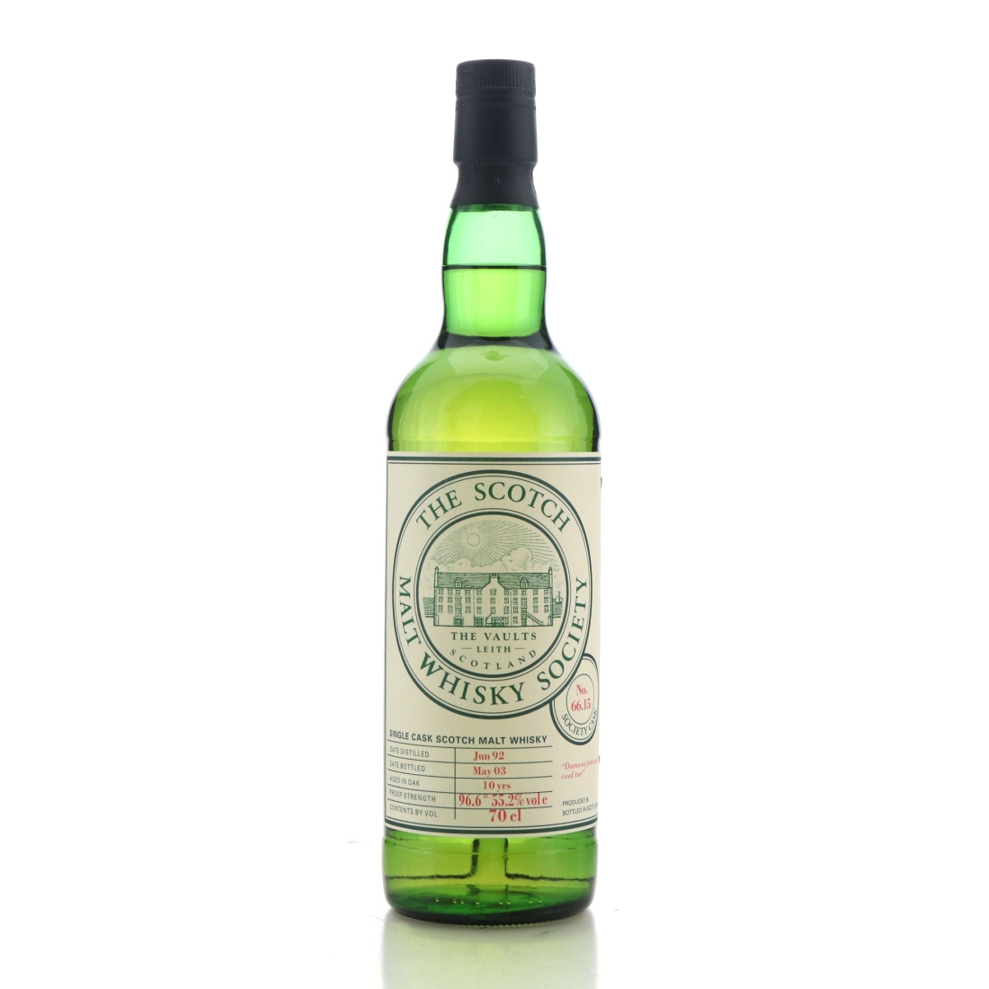 Image for Ardmore 1992 SMWS 10 Year Old 66.15 - Damson jam and coal tar