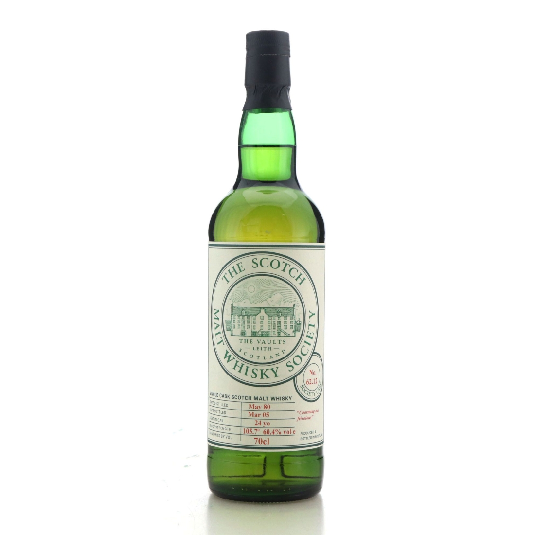 Image for Glenlochy 1980 SMWS 24 Year Old 62.12 - Charming but frivolous