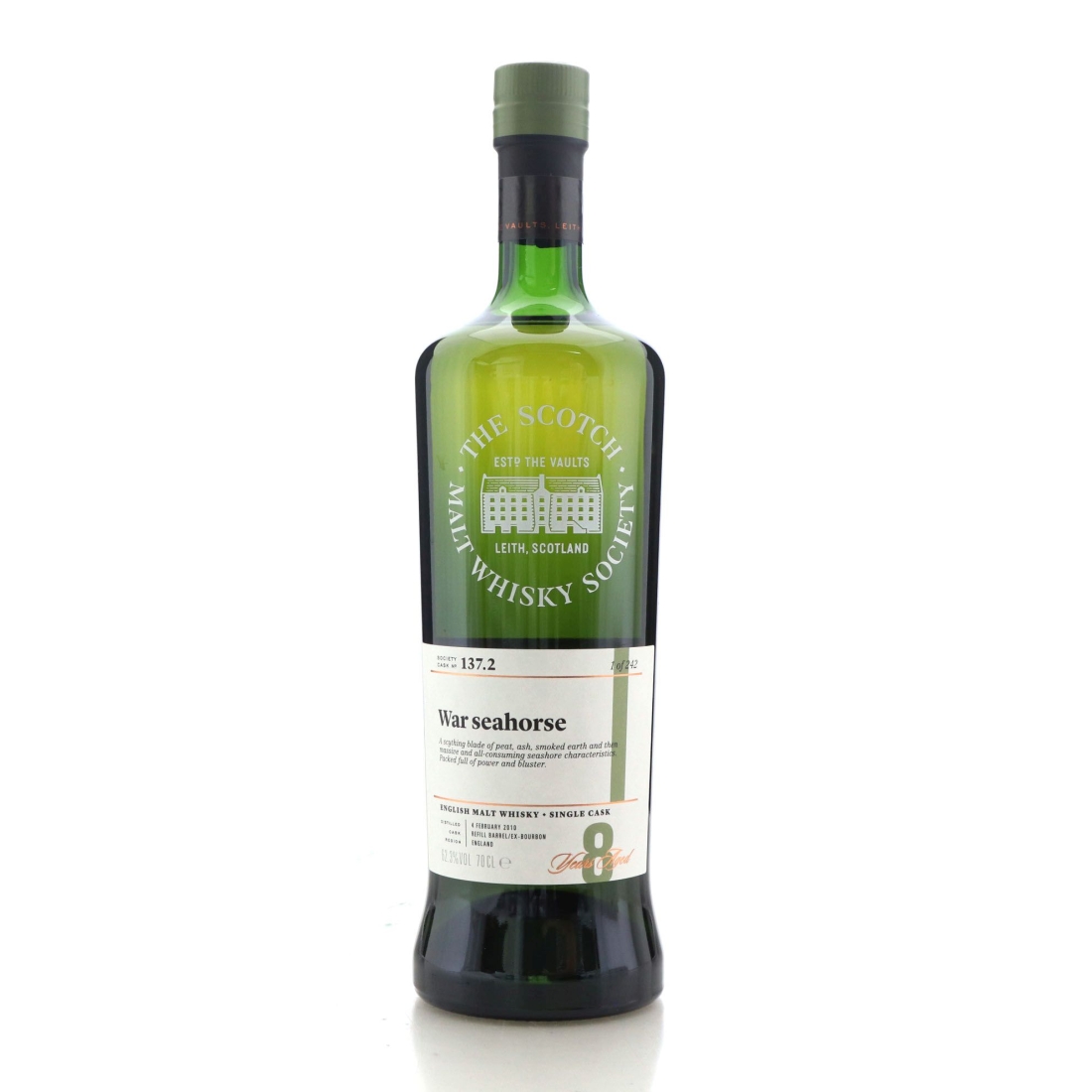 Image for St. George's 2010 SMWS 8 Year Old 137.2 - War seahorse