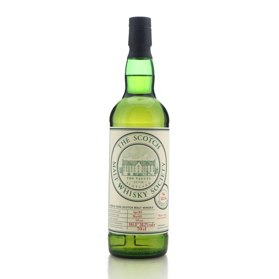 Image for Old Pulteney 1983 SMWS 19 Year Old 52.16 - Rum, raisin and custard