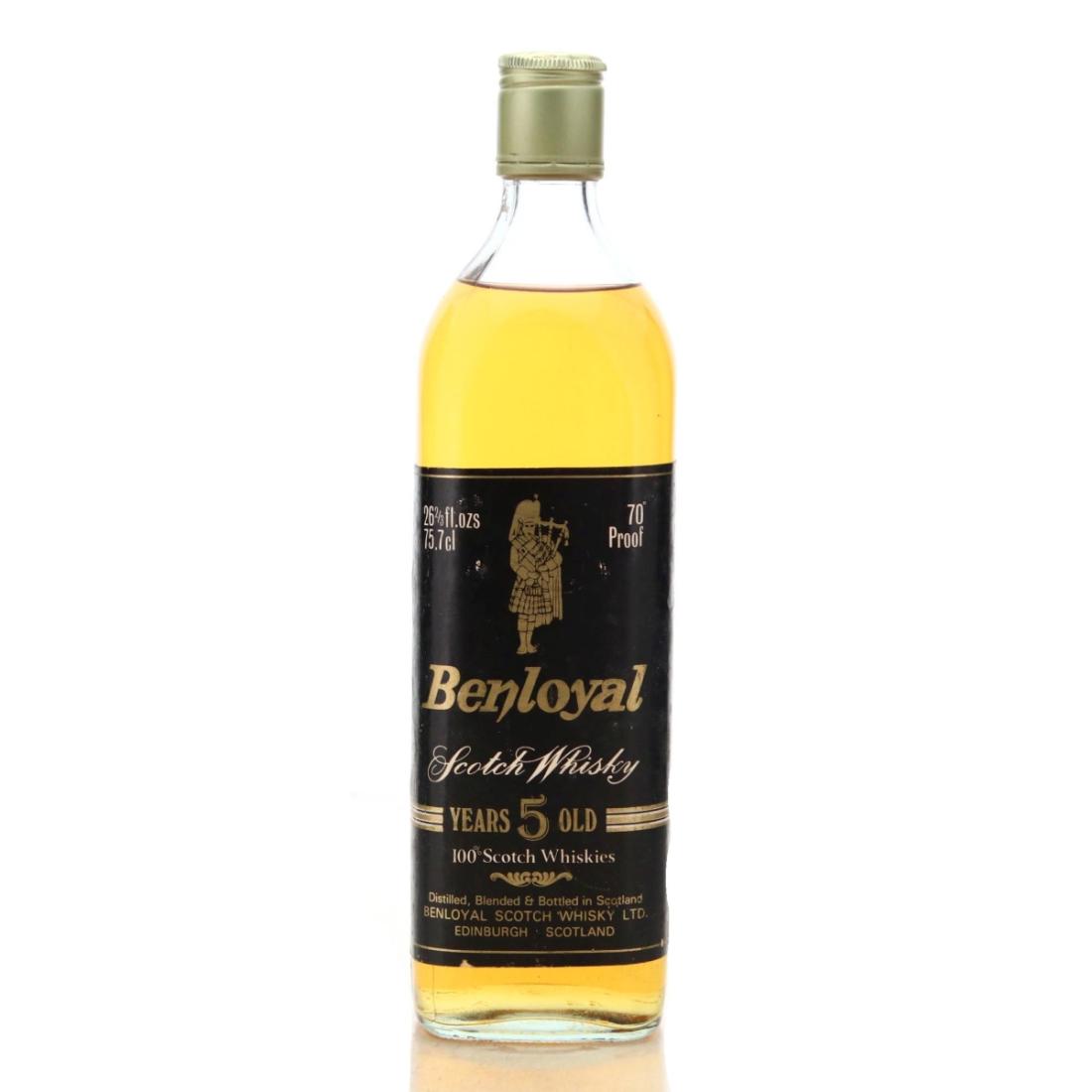 Benloyal Scotch Whisky 5 Year Old, 43% whisky bottle