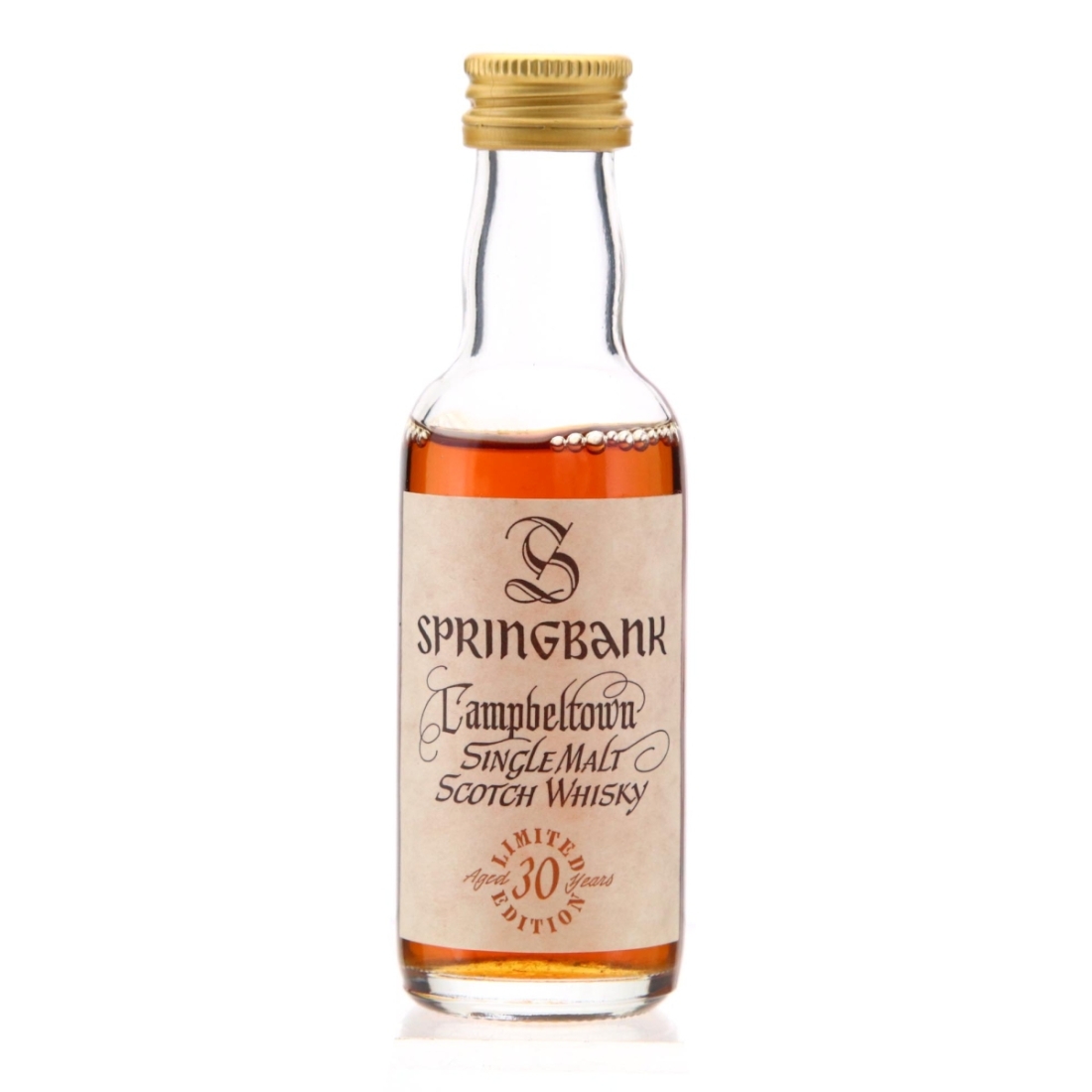 Image for Springbank 30 Year Old Millennium Limited Edition Miniature