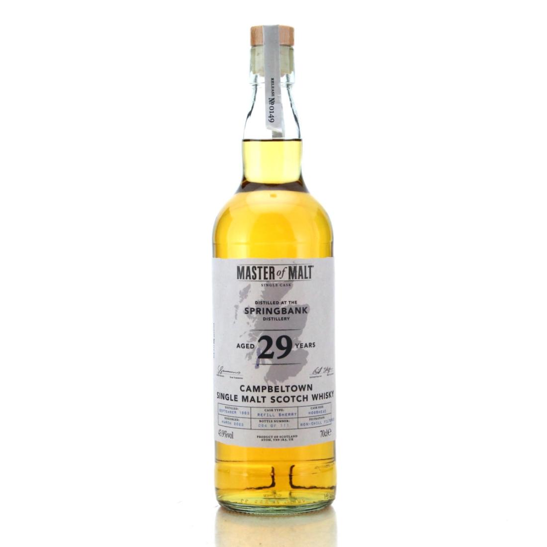 Springbank 1993 Master Of Malt 29