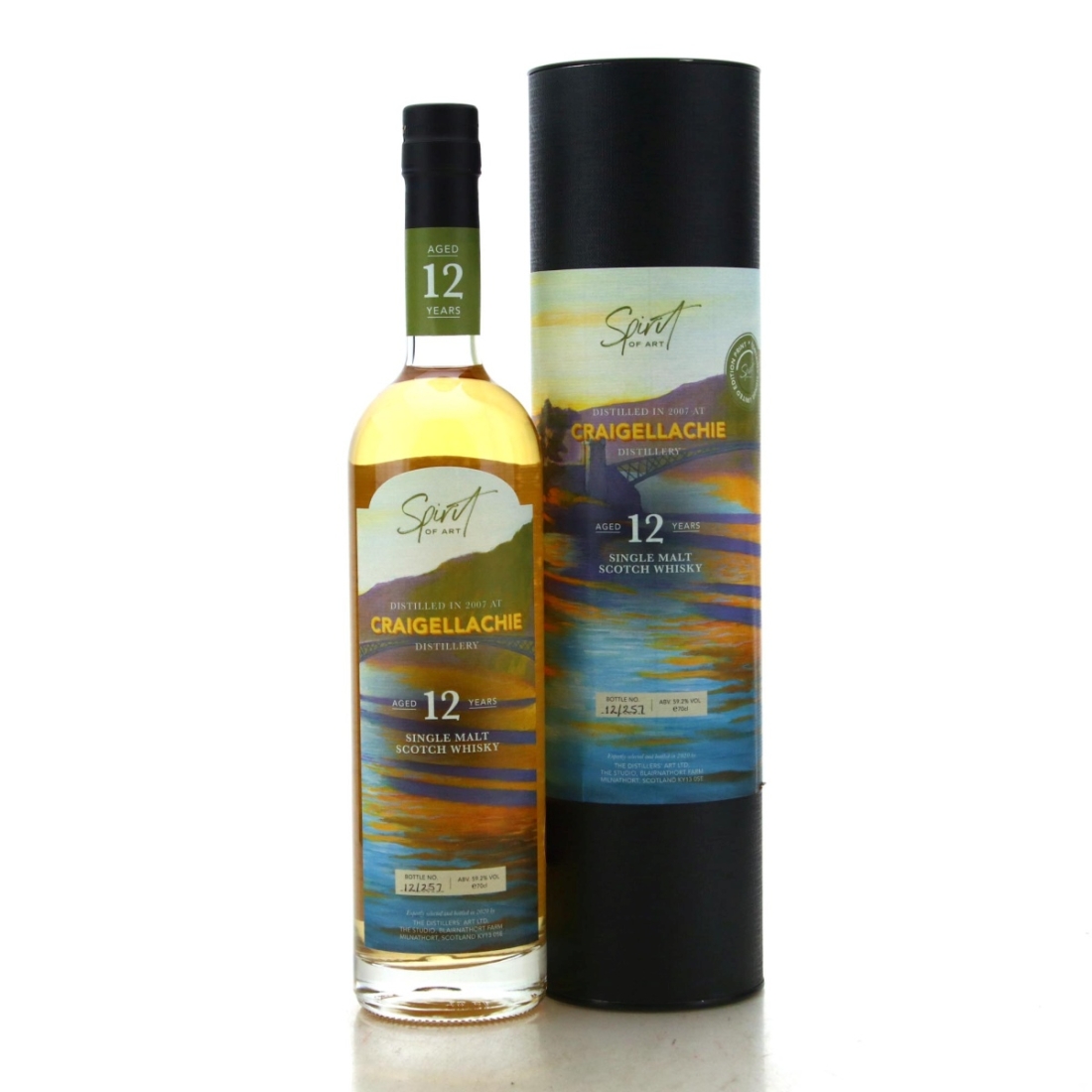 Image for Craigellachie 2007 Spirit of Art 12 Year Old / includes Poster