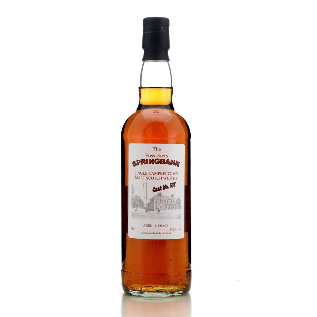 Springbank 15 Private Cask 537 The Fossickers