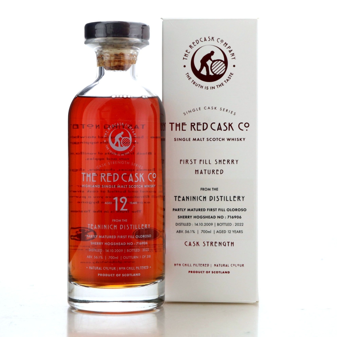 Image for Teaninich 2009 The Red Cask Co. 12 Year Old