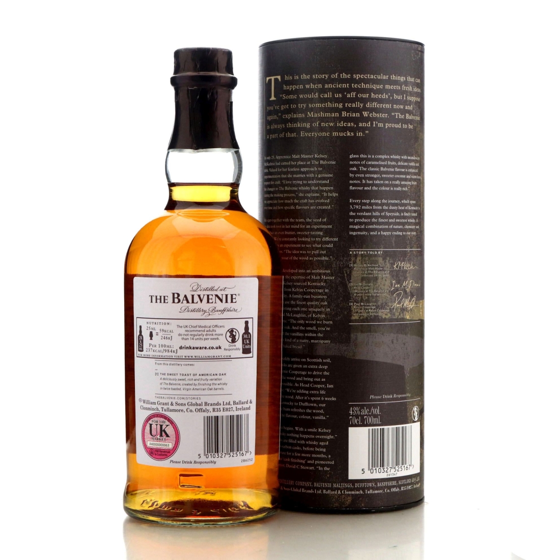 Image for Balvenie The Sweet Toast of American Oak 12 Year Old - Story No.01