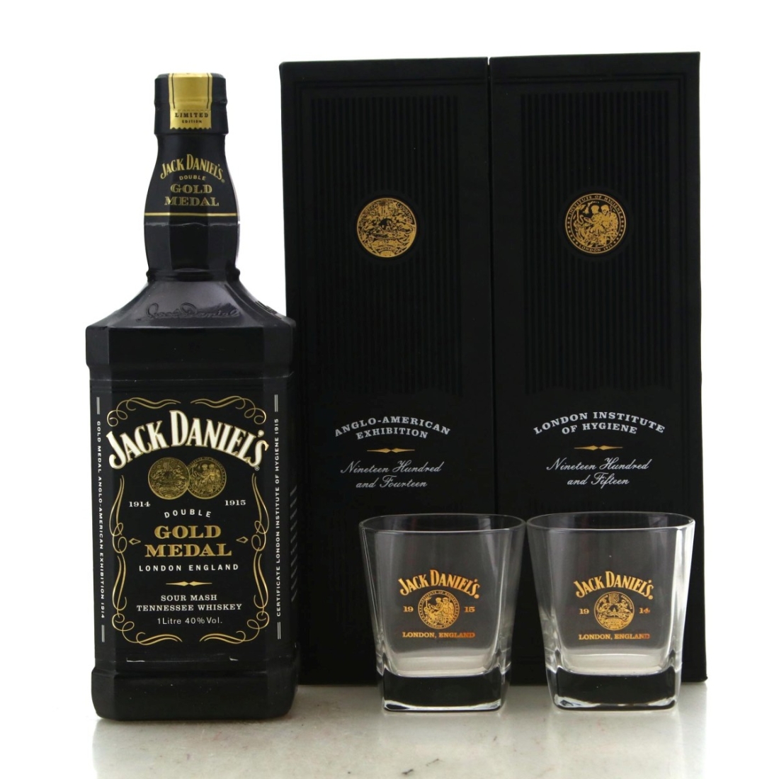Image for Jack Daniel's Double Gold Medal 1 Litre Gift Pack