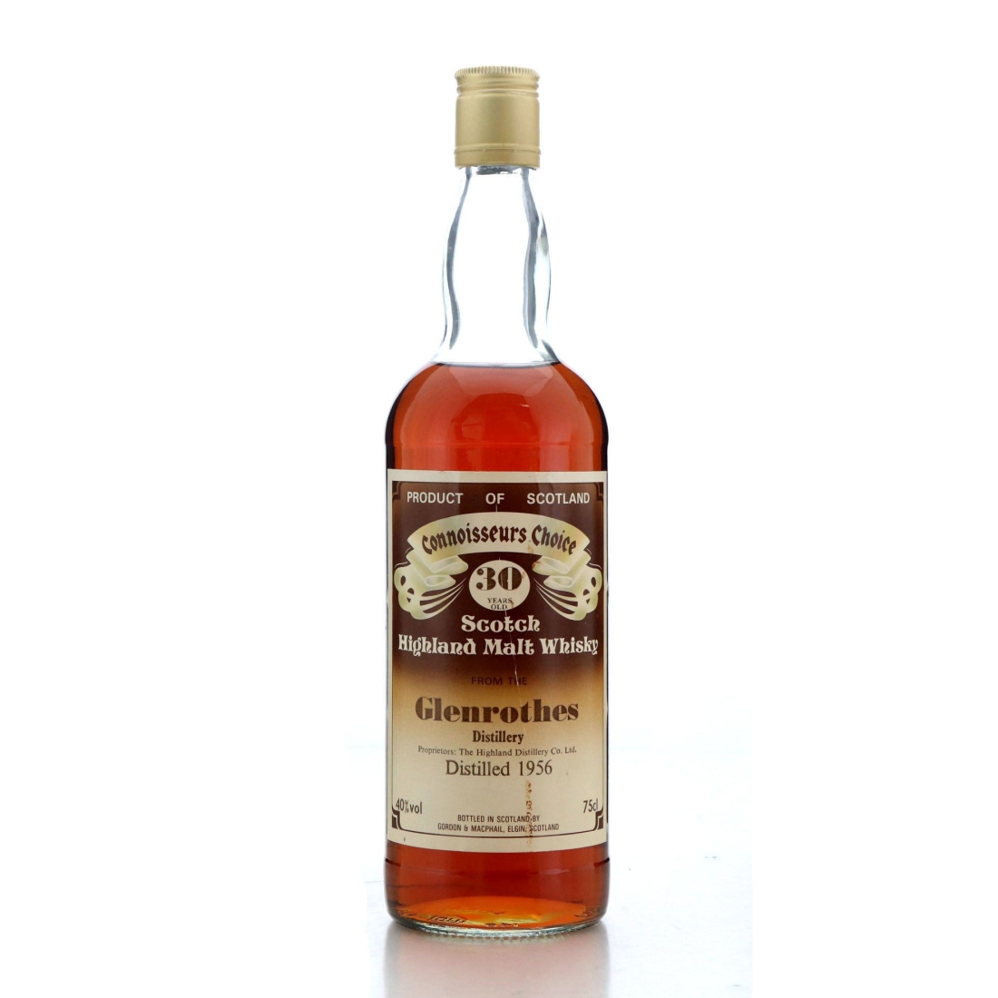 Image for Glenrothes 1956 Gordon and MacPhail 30 Year Old