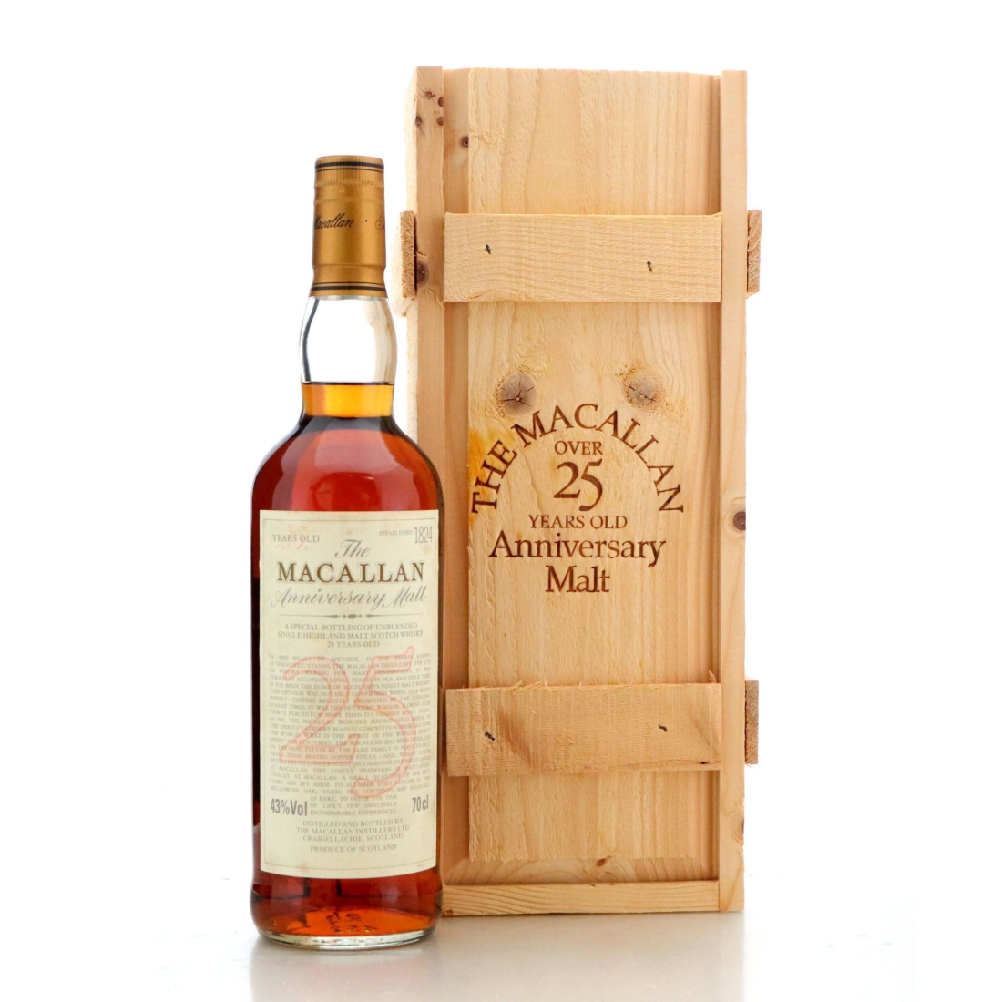 Image for Macallan Anniversary Malt 25 Year Old