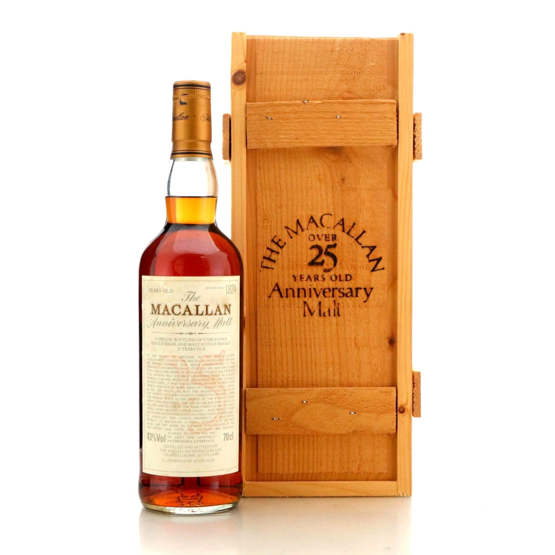 Image for Macallan Anniversary Malt 25 Year Old