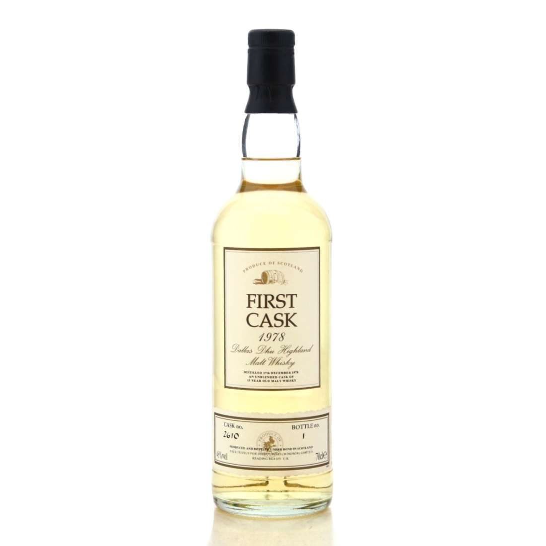 Image for Dallas Dhu 1978 First Cask 15 Year Old