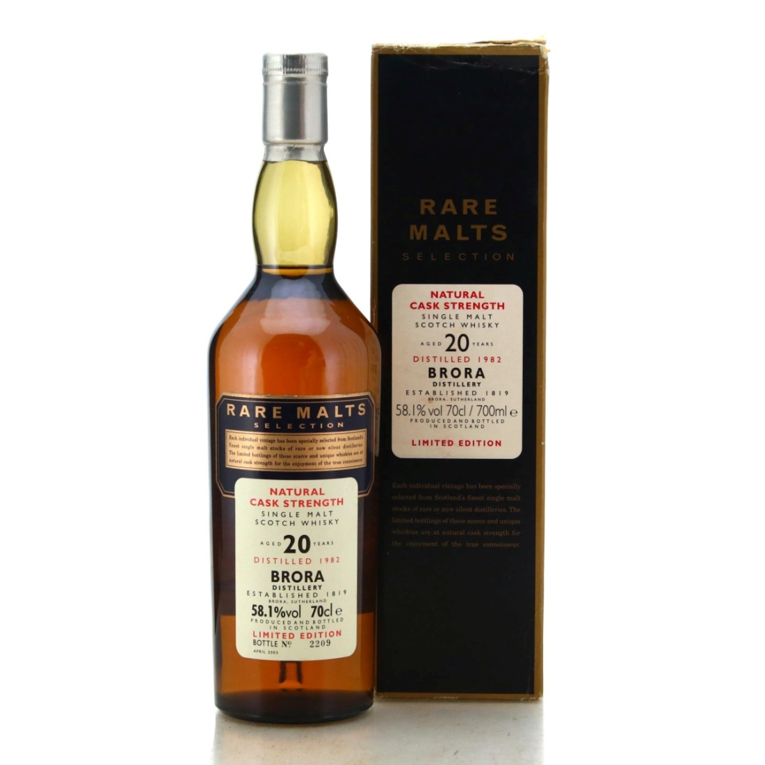Image for Brora 1982 Rare Malts Selection 20 Year Old