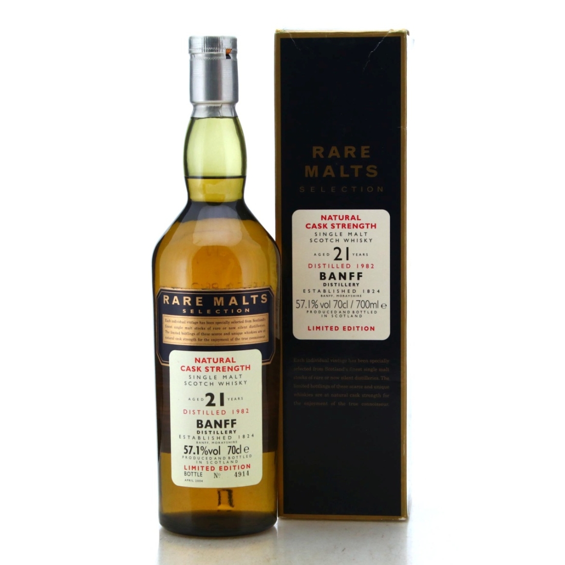 Image for Banff 1982 Rare Malts Selection 21 Year Old