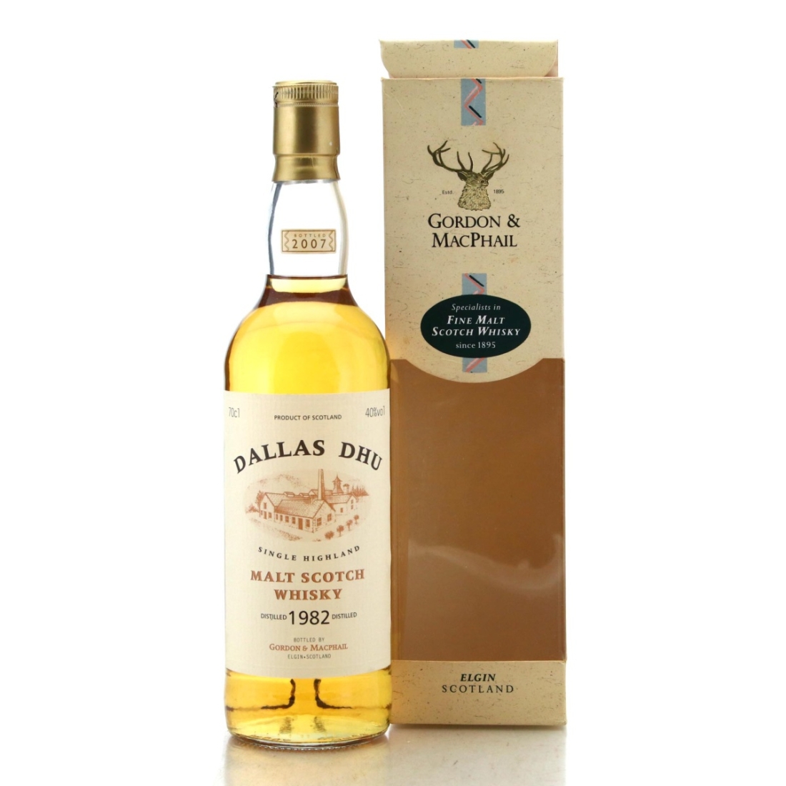 Image for Dallas Dhu 1982 Gordon and MacPhail bottled 2007
