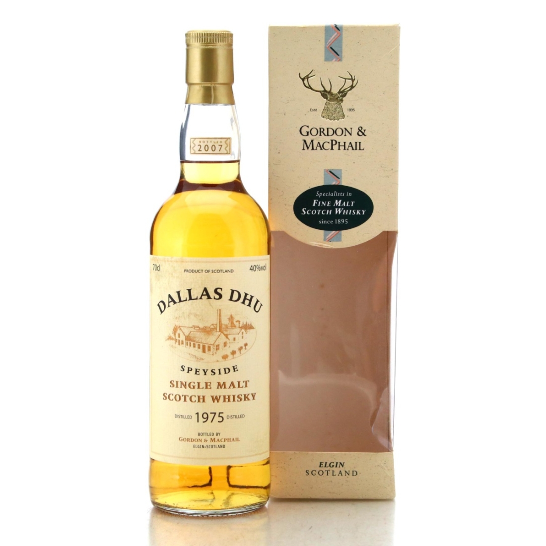 Image for Dallas Dhu 1975 Gordon and MacPhail bottled 2007