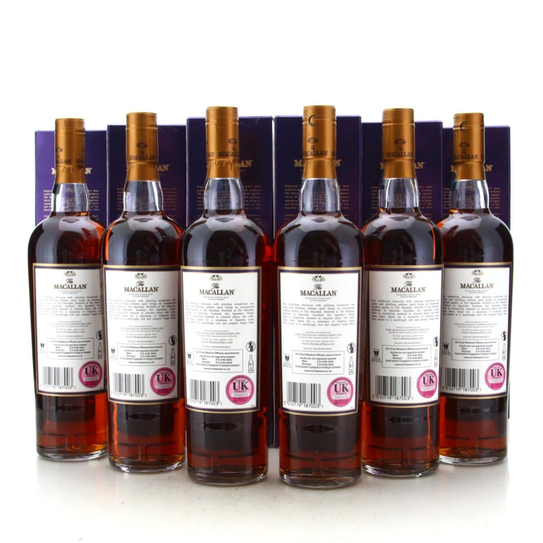 Image for Macallan 18 Year Old Annual 2016 Release x 6 - Case