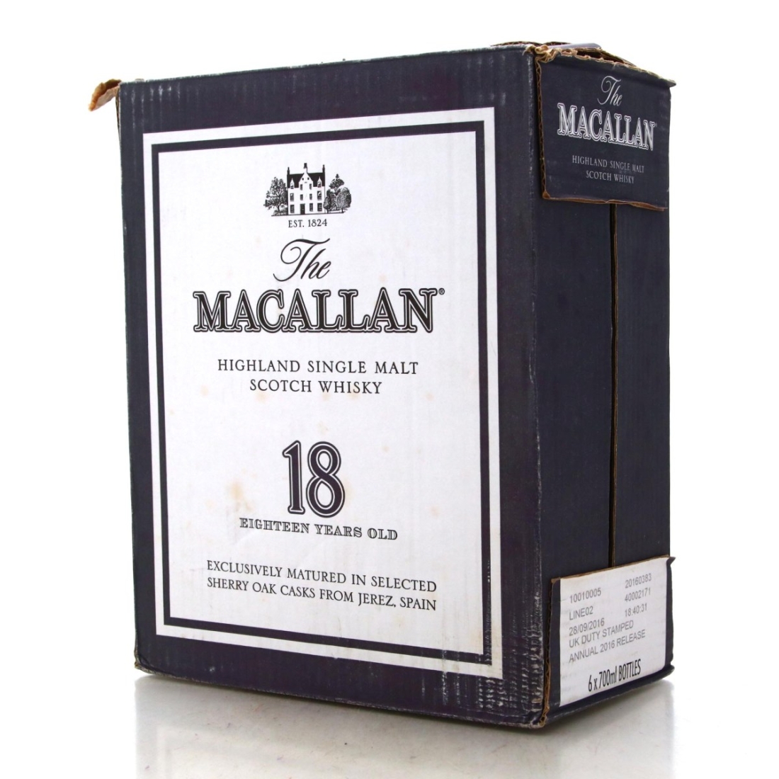 Image for Macallan 18 Year Old Annual 2016 Release x 6 - Case