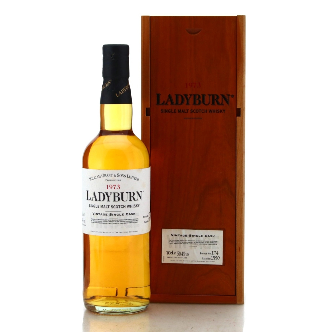 Image for Ladyburn 1973 27 Year Old Single Cask #1590