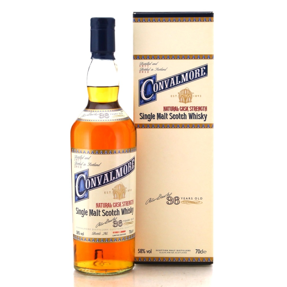 Image for Convalmore 1977 Natural Cask Strength 36 Year Old