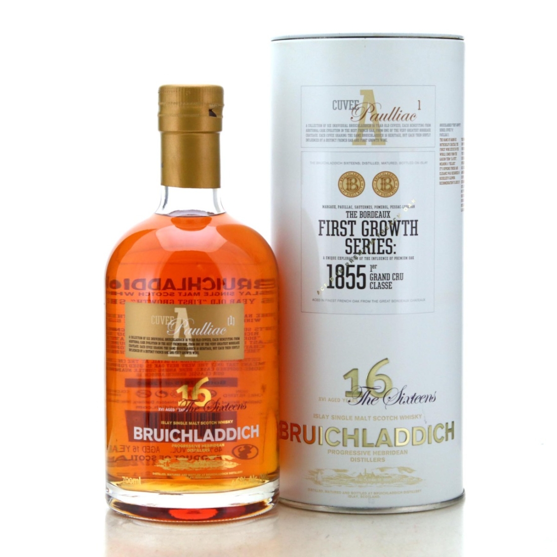 Image for Bruichladdich The Bordeaux First Growth Series 16 Year Old - Cuvee A Paulliac