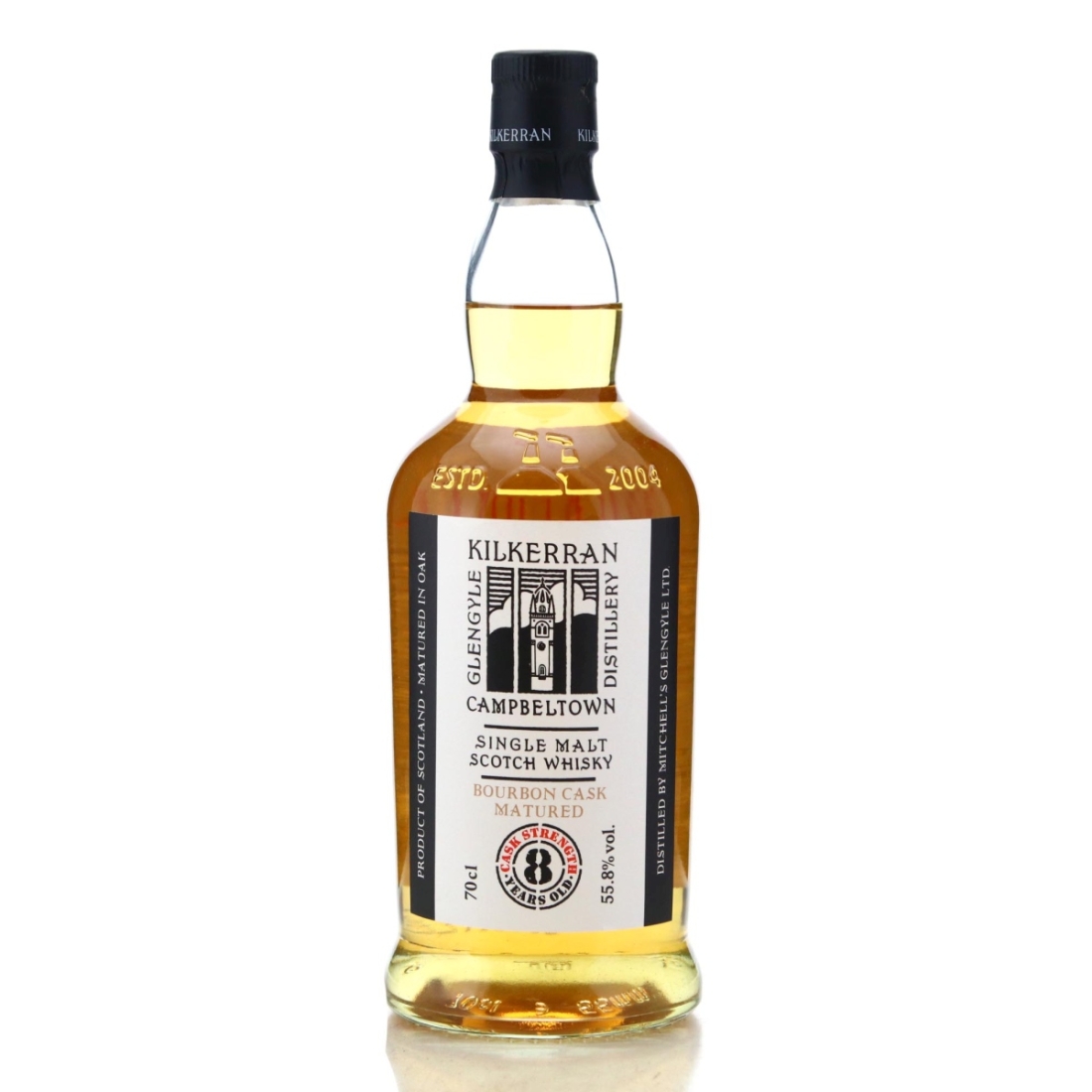 Image for Kilkerran Cask Strength 8 Year Old Bourbon Cask Matured