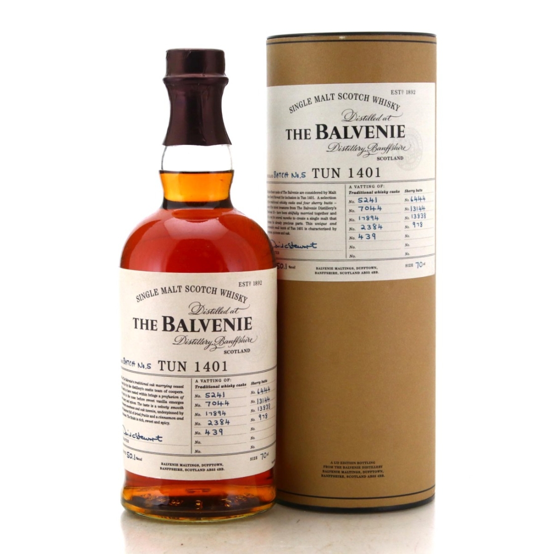 Image for Balvenie Tun 1401 Batch No.5